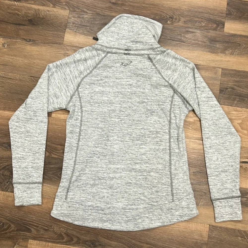 Kuhl Lea Women’s Pullover cowl neck hoodie Large Gray RN# 108846 - Picture 10 of 16